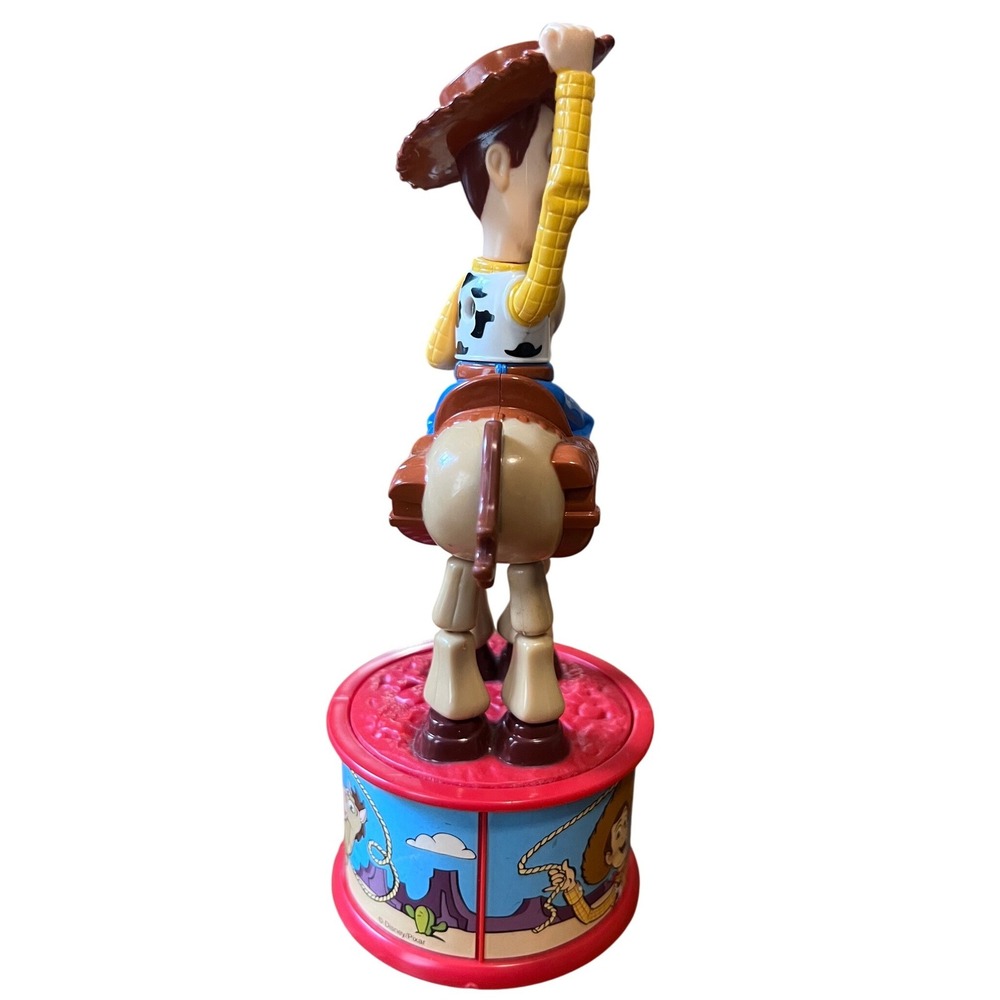 Mcdonald's Disney Pixar Toy Story 2 Woody's Roundup Woody and Bullseye Figure - Picture 6 of 11
